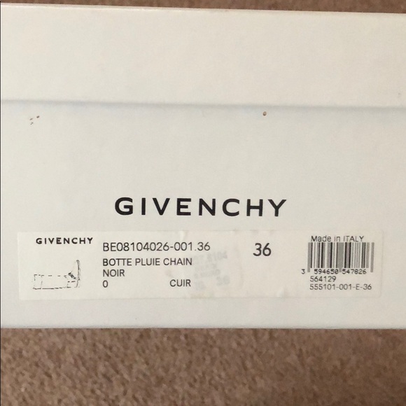 givenchy eva rain boots